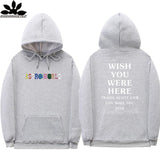 TRAVIS SCOTT ASTROWORLD WISH YOU WERE HERE HOODIES fashion letter ASTROWORLD HOODIE streetwear Man woman Pullover Sweatshirt - Livefree