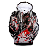 Rapper XXX Tentacion Cotton Hoodies sweatshirts 3D Hip Hop Singer xxxtentacion Uniform mens hoodies Hip Hop sweatshirt - Livefree
