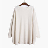 Oversized Knitting Sweater Loose Fit  Turtleneck Long Sleeve Women Pullovers New Fashion Tide Spring Autumn  19A-a43 - Livefree