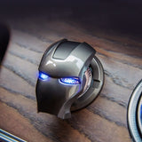 Iron Man Car Interior Engine Ignition Start Stop Button Protective Cover Decoration Sticker Car Interior Accessories - Livefree