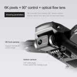 R20 Cross-Border Drone GPS HD Aerial Photography 4K Dual-Camera Optical Flow Positioning Quadcopter 6K Return To Follow - Livefree