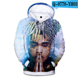 Rapper XXX Tentacion Cotton Hoodies sweatshirts 3D Hip Hop Singer xxxtentacion Uniform mens hoodies Hip Hop sweatshirt - Livefree