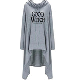 Letter Letters Print Hoodies For Women Long Irregular Sweatshirts Hoodies - Livefree