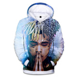 Rapper XXX Tentacion Cotton Hoodies sweatshirts 3D Hip Hop Singer xxxtentacion Uniform mens hoodies Hip Hop sweatshirt - Livefree