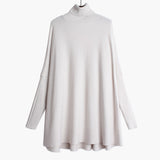 Oversized Knitting Sweater Loose Fit  Turtleneck Long Sleeve Women Pullovers New Fashion Tide Spring Autumn  19A-a43 - Livefree