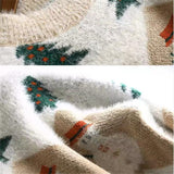 New fashion Christmas Sweater Women Casual Pullover Oversized Knitted Sweater Winter Jumper Autumn Knitwear - Livefree