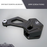 Spirit Beast Instrument line bracket modified motorcycle odometer wire frame decoration scooter meter line holder oil line clamp - Livefree