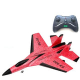 2.4G Glider RC Drone SU35 Fixed Wing Airplane Hand Throwing Foam Dron Electric Remote Control Outdoor RC Plane Toys for Boys F22 - Livefree