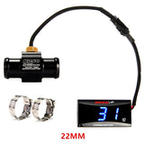 Motorcycle KOSO Water Temperature Mini Meter For XMAX250 300 NMAX CB 400 CB500X Sensor thermomete Temp gauges Scooter Racing - Livefree