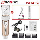 Baorun Professional Pet Dog Hair Trimmer Animal Grooming Clippers Cat Cutter Machine Shaver Electric Scissor Clipper 110-240V AC - Livefree