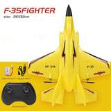 2.4G Glider RC Drone SU35 Fixed Wing Airplane Hand Throwing Foam Dron Electric Remote Control Outdoor RC Plane Toys for Boys F22 - Livefree