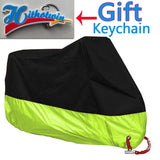 Motorcycle cover universal Outdoor UV Protector Scooter All Season waterproof Bike Rain Dustproof cover M L XL 2XL 3XL 4XL 190T - Livefree