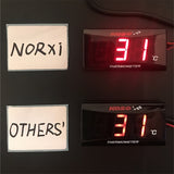 Motorcycle KOSO Water Temperature Mini Meter For XMAX250 300 NMAX CB 400 CB500X Sensor thermomete Temp gauges Scooter Racing - Livefree