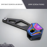 Spirit Beast Instrument line bracket modified motorcycle odometer wire frame decoration scooter meter line holder oil line clamp - Livefree