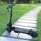 FLJ Powerful Electric Scooter 60V 5600W 11inch Off Road Big Wheel fast charge Motor e scooter kick Foldable adults Scooters - Livefree