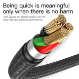 Baseus USB Cable For iPhone 12 11 13 Pro XS Max Xr X 8 7 6 LED Lighting Fast Charge Charger Date Phone Cable For iPad Wire Cord - Livefree
