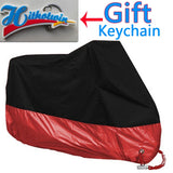 Motorcycle cover universal Outdoor UV Protector Scooter All Season waterproof Bike Rain Dustproof cover M L XL 2XL 3XL 4XL 190T - Livefree