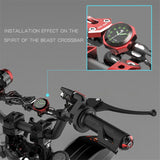 SPIRIT BEAST Motocross Table Clock Parts Scooter Decorative Hour Bell Waterproof Electronic Bell Car Clocks Watches Sports Watch - Livefree