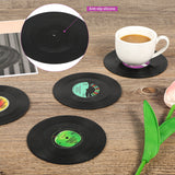 6pcs Floppy Disk Cup Mat Coasters Drink Coasters Home Decor Bar Accessory SET Heat-insulated Cup Mats Drinks Holder Home Decor - Livefree