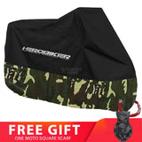 HEROBIKER Motorcycle Cover Outdoor Uv Protector Scooter Cover Bike Waterproof Dustproof Moto Rain Cover Indoor Lock-holes Design - Livefree