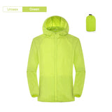 Camping Rain Jacket Men Women Waterproof Sun Protection Clothing Fishing Hunting Clothes Quick Dry Skin Windbreaker With Pocket - Livefree
