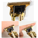 Hair Clipper Electric Clippers New Electric Men's Retro T9 Style Buddha Head Carving Oil Head Scissors - Livefree