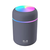Portable 300ml Electric Air Humidifier Aroma Oil Diffuser USB Cool Mist Sprayer with Colorful Night Light for Home Car - Livefree