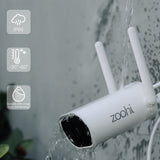 Zoohi Wireless Mini NVR 3MP Wifi Camera Set Surveillance Video System Sound Record Home Outdoor Security Camera System