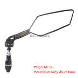 Bike Rear View Mirror Reflector Adjustable Rotatable Handlebar Mirror Clear Rearview Electric Scooter Cycling Bicycle Accessorie - Livefree