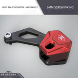 Spirit Beast Instrument line bracket modified motorcycle odometer wire frame decoration scooter meter line holder oil line clamp - Livefree
