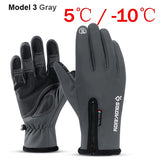 NEWBOLER 100% Waterproof Winter Cycling Gloves Windproof Outdoor Sport Ski Gloves For Bike Bicycle Scooter Motorcycle Warm Glove - Livefree