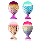 4 Types Nail Brush Plastic Cleaner for Acrylic Nails Art Manicure Care Accessory Cleaning Remove Dust Powder - Livefree