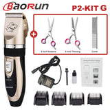 Baorun Professional Pet Dog Hair Trimmer Animal Grooming Clippers Cat Cutter Machine Shaver Electric Scissor Clipper 110-240V AC - Livefree