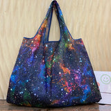 Pink Cartoon Large Capacity Reusable Grocery  Shopping Bag Handbag Foldable Eco Women's  Washable Gift Bag - Livefree