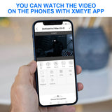 Hiseeu 5MP 3MP Audio IP Security Surveillance Camera POE H.265 Outdoor Waterproof IP66 CCTV Camera P2P Video Home for POE NVR - Livefree