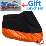 Motorcycle cover universal Outdoor UV Protector Scooter All Season waterproof Bike Rain Dustproof cover M L XL 2XL 3XL 4XL 190T - Livefree