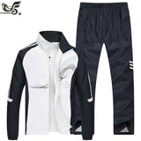 Brand Tracksuit Men Two Piece Clothing Sets Casual Jacket+Pant outwear sportsuit Spring Autumn Sportswear Sweatsuits Man clothes - Livefree