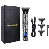 RESUXI Professional LCD display Hair Trimmer Hair Clipper Rechargeable Beard Trimmer for Men Cordless Trimmer Hair cutting tools - Livefree