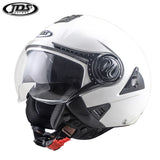 Motorcycle Helmet Double Lens Moto Helmet Open Face Scooter Racing Helmet Casco Moto Capacete Casque Scooter Motorbike Helmet - Livefree