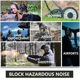 ZOHAN Electronic Shooting Ear Protection Sound Amplification Anti-noise Earmuffs Professional Hunting Ear Defender Outdoor Sport - Livefree