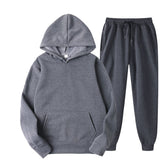 FGKKS Fashion Brand Men Sets Tracksuit Autumn New Men's Hoodies + Sweatpants Two Piece Suit Hooded Casual Sets Male Clothes - Livefree