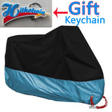Motorcycle cover universal Outdoor UV Protector Scooter All Season waterproof Bike Rain Dustproof cover M L XL 2XL 3XL 4XL 190T - Livefree