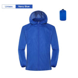 Camping Rain Jacket Men Women Waterproof Sun Protection Clothing Fishing Hunting Clothes Quick Dry Skin Windbreaker With Pocket - Livefree