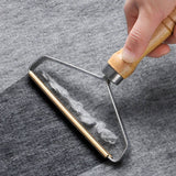 Portable Manual Hair Removal Agent Carpet Wool Coat Clothes Shaver Brush Tool Depilatory Ball Knitting Plush Double-Sided Razor - Livefree