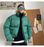 LAPPSTER Men Harajuku Colorful Bubble Coat Winter Jacket 2022 Mens Streetwear Hip Hop Parka Korean Black Clothes Puffer Jackets - Livefree