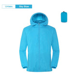 Camping Rain Jacket Men Women Waterproof Sun Protection Clothing Fishing Hunting Clothes Quick Dry Skin Windbreaker With Pocket - Livefree