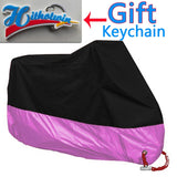 Motorcycle cover universal Outdoor UV Protector Scooter All Season waterproof Bike Rain Dustproof cover M L XL 2XL 3XL 4XL 190T - Livefree
