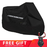 HEROBIKER Motorcycle Cover Outdoor Uv Protector Scooter Cover Bike Waterproof Dustproof Moto Rain Cover Indoor Lock-holes Design - Livefree
