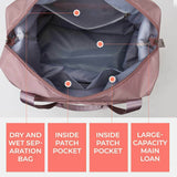 Folding Travel Bag Large Capacity Waterproof Pouch Tote Carry On Luggage Portable Suitcases Unisex Duffel Bags Organizer Handbag - Livefree
