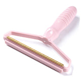 Portable Manual Hair Removal Agent Carpet Wool Coat Clothes Shaver Brush Tool Depilatory Ball Knitting Plush Double-Sided Razor - Livefree